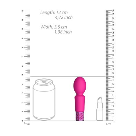 Brilliant - Rechargeable Silicone Bullet - Pink - 5