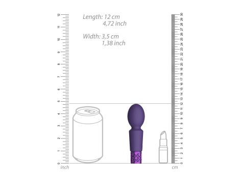 Brilliant - Rechargeable Silicone Bullet - Purple - 5