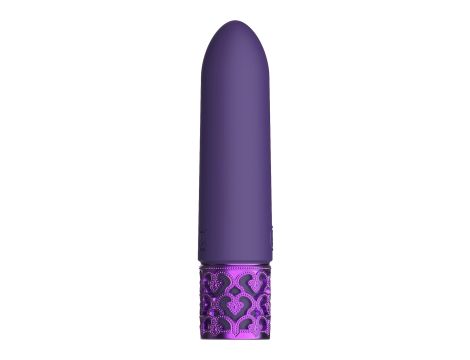 Imperial - Rechargeable Silicone Bullet - Purple - 4