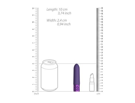 Imperial - Rechargeable Silicone Bullet - Purple - 5