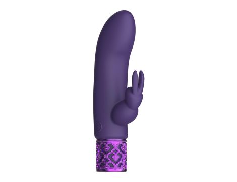 Dazzling - Rechargeable Silicone Bullet - Purple - 4