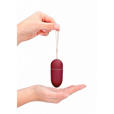 10 Speed Remote Vibrating Egg - Big - Red - 9