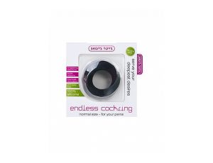 Endless Cockring - Regular - Black - image 2