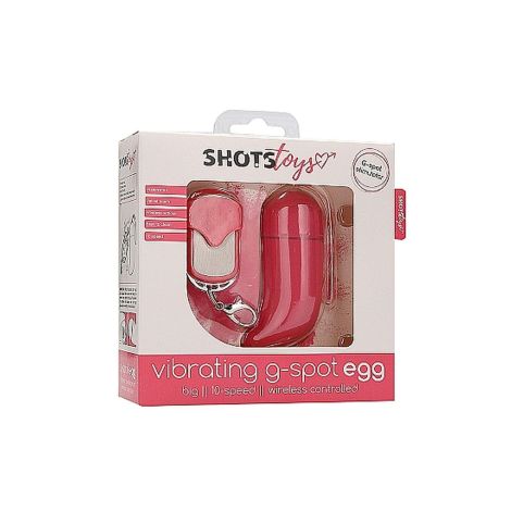 Wireless Vibrating G-Spot Egg - Big - Pink - 2