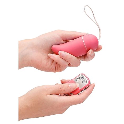 Wireless Vibrating G-Spot Egg - Big - Pink - 8