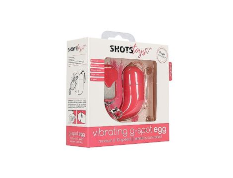 Wireless Vibrating G-Spot Egg - Medium - Pink - 2