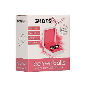 Ben Wa Balls - Medium Weight - Silver - image 2