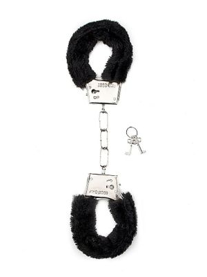 Furry Handcuffs - Black