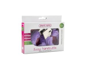 Furry Handcuffs - Purple - image 2