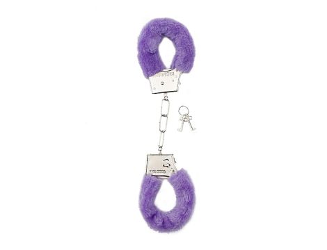 Furry Handcuffs - Purple