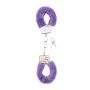 Furry Handcuffs - Purple - 2