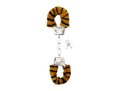 Furry Handcuffs - Tiger