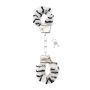 Furry Handcuffs - Zebra - 2