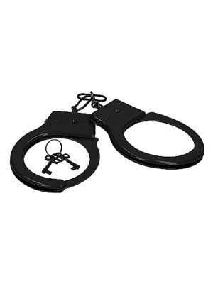 Metal Handcuffs - Black - image 2