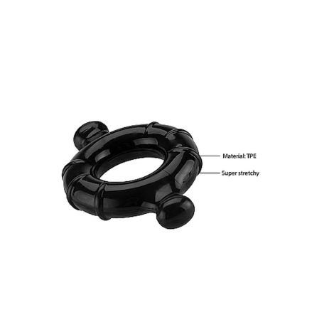 Gummy Ring - Medium - Black - 7