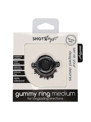 Gummy Ring - Medium - Black - image 2