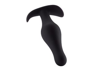 Butt Plug with Handle - Small - Black - image 2