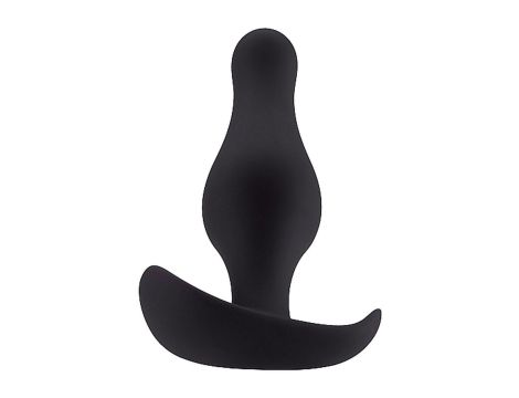 Butt Plug with Handle - Small - Black - 3