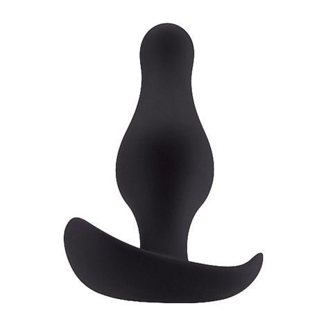 Butt Plug with Handle - Small - Black - 3