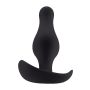 Butt Plug with Handle - Small - Black - 4