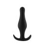 Butt Plug with Handle - Medium - Black - 2