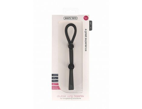 Double Ring Booster - Black - 2