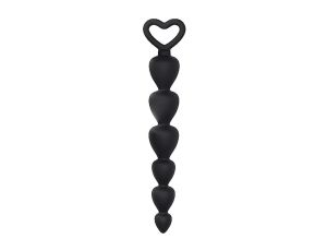 Silicone Anal Beads - Black