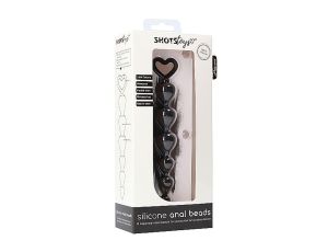 Silicone Anal Beads - Black - image 2