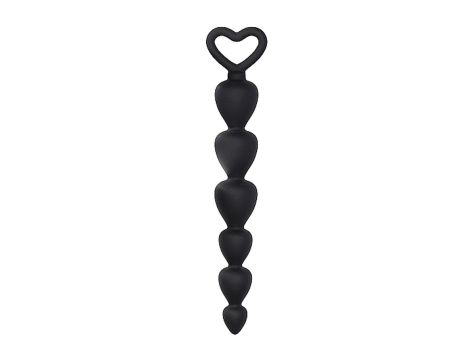 Silicone Anal Beads - Black