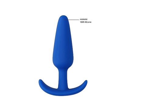 Slim Butt Plug - Blue - 5