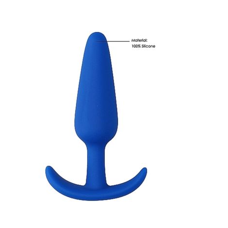 Slim Butt Plug - Blue - 5