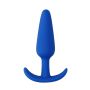 Slim Butt Plug - Blue - 2