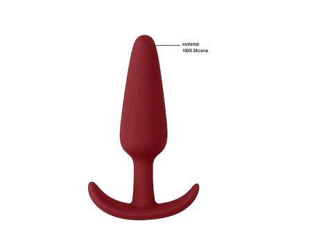 Slim Butt Plug - Red - 5