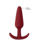 Slim Butt Plug - Red - 6