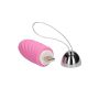 Ethan - Rechargeable Remote Control Vibrating Egg - Pink - 6