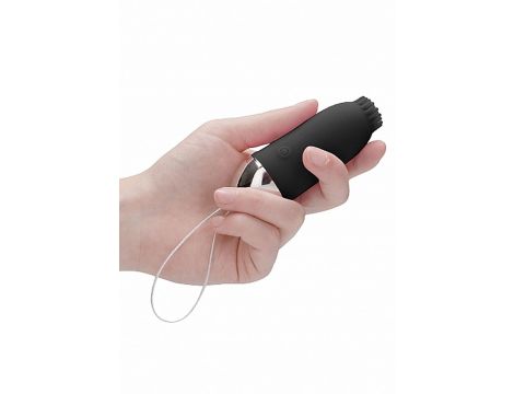 Jayden - Dual Rechargeable Vibrating Remote Toy - Black - 8