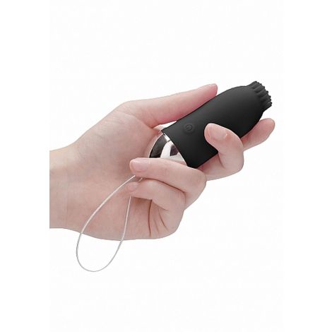 Jayden - Dual Rechargeable Vibrating Remote Toy - Black - 8