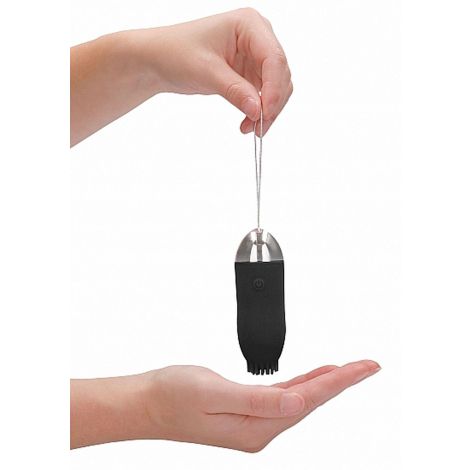 Jayden - Dual Rechargeable Vibrating Remote Toy - Black - 9