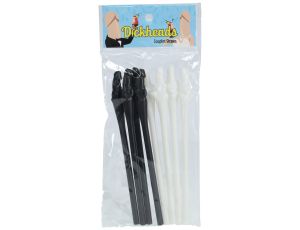 Couples Straws - Black and White - image 2