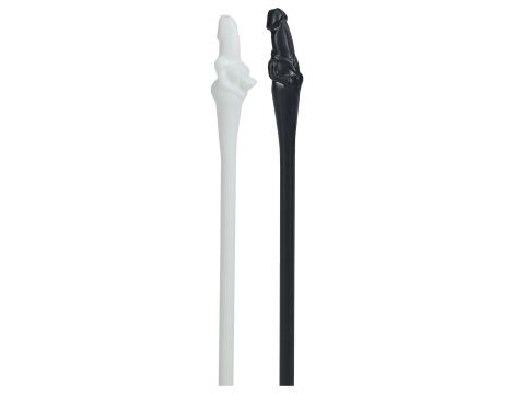 Couples Straws - Black and White