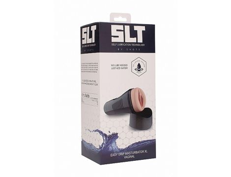 Self Lubrication Easy Grip Masturbator XL Vaginal - Flesh - 2