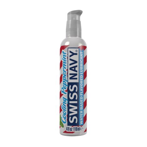 Lubricant with Cooling Peppermint Flavor - 4 fl oz / 118 ml