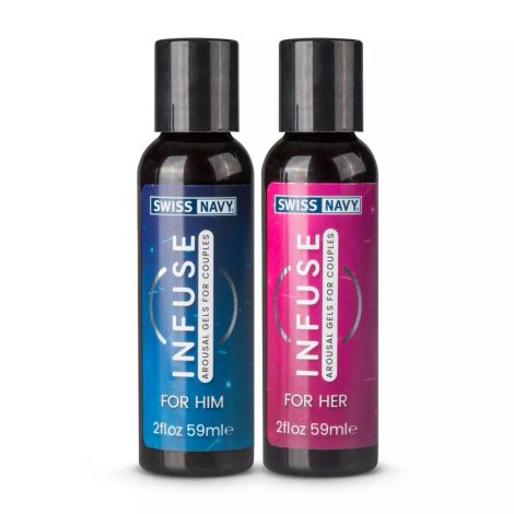 Infuse - 2 in 1 Arousal Gel for Couples - 2 x 2 fl oz / 59 ml - 3