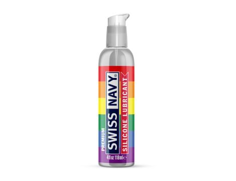 Premium - Siliconebased Lubricant - Pride Edition - 4 fl oz / 118 ml