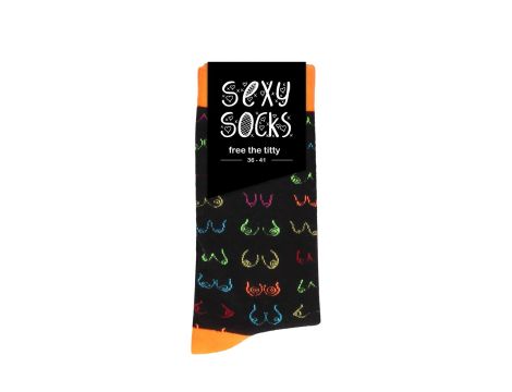 Sexy Socks - Free The Titty - 36-41 - 2