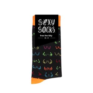 Sexy Socks - Free The Titty - 36-41 - image 2