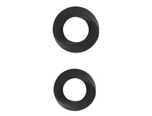 No.24 - Cockring Set - Black - image 2