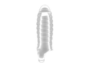 No.36 - Stretchy Thick Penis Extension - Translucent - image 2