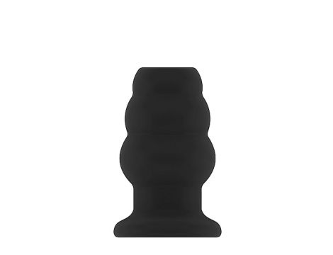 No.49 - Small Hollow Tunnel Butt Plug - 3 Inch - Black