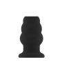 No.49 - Small Hollow Tunnel Butt Plug - 3 Inch - Black - 2